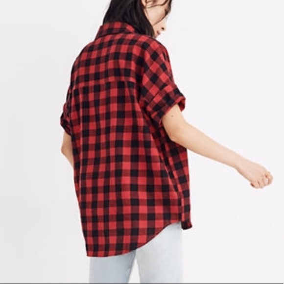 Madewell Flannel Courier Shirt - Picture 4 of 8
